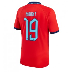 England Mason Mount #19 Borta Kläder VM 2022 Kortärmad